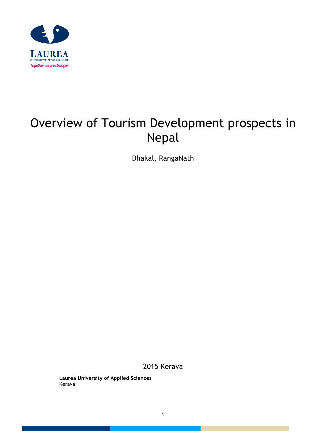 tourism industry in nepal prospects and challenges essay