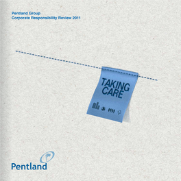 Pentland Group Corporate Responsibility Review 2011