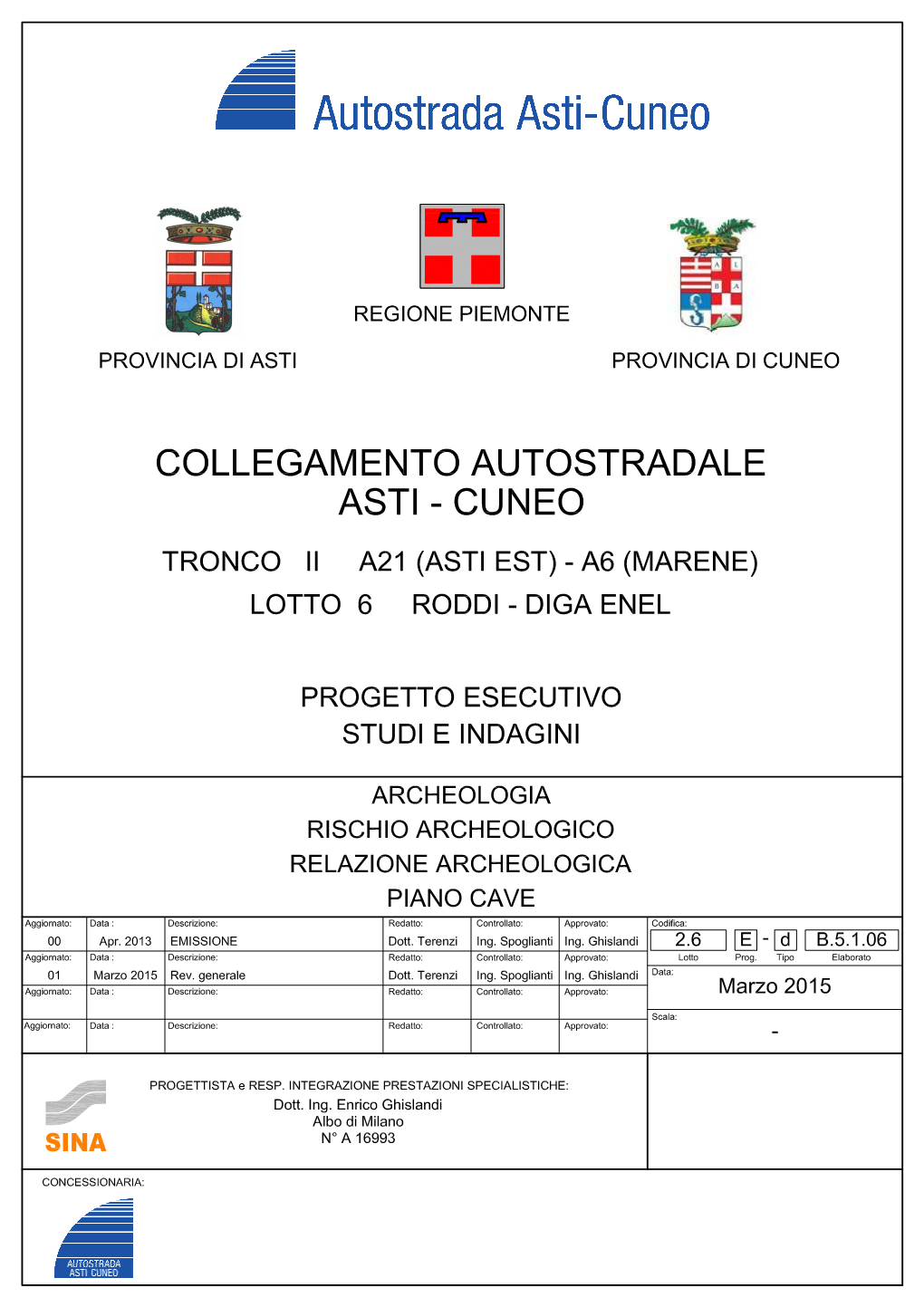 AUTOSTRADA ASTI – CUNEO S.P.A