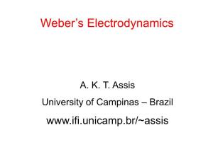 Weber Electrodynamics, Eur