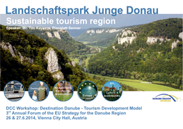 Landschaftspark Junge Donau Recreation & Tourism
