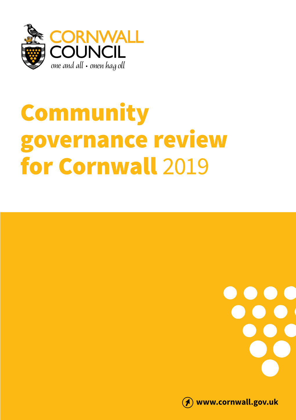 Community Governance Review for Cornwall 2019