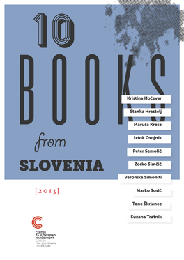 10 Books from Slovenia 2013