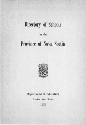 Directory of Schools 1957-1958