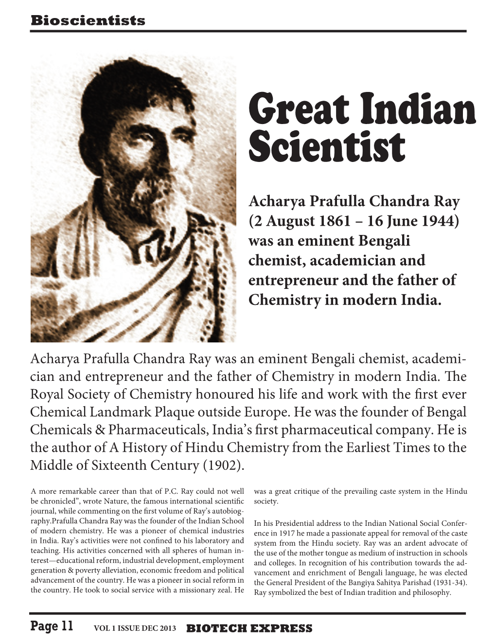 Great Indian Scientist