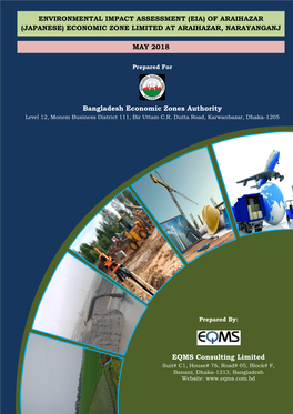 Environmental Impact Assessment (Eia) of Araihazar (Japanese) Economic Zone Limited at Araihazar, Narayanganj