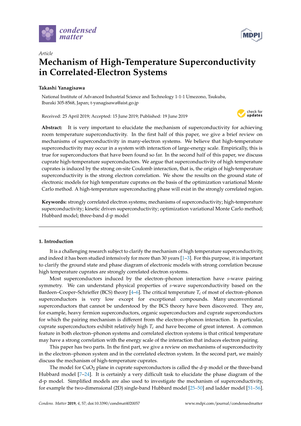 Mechanism of High-Temperature Superconductivity in Correlated-Electron Systems