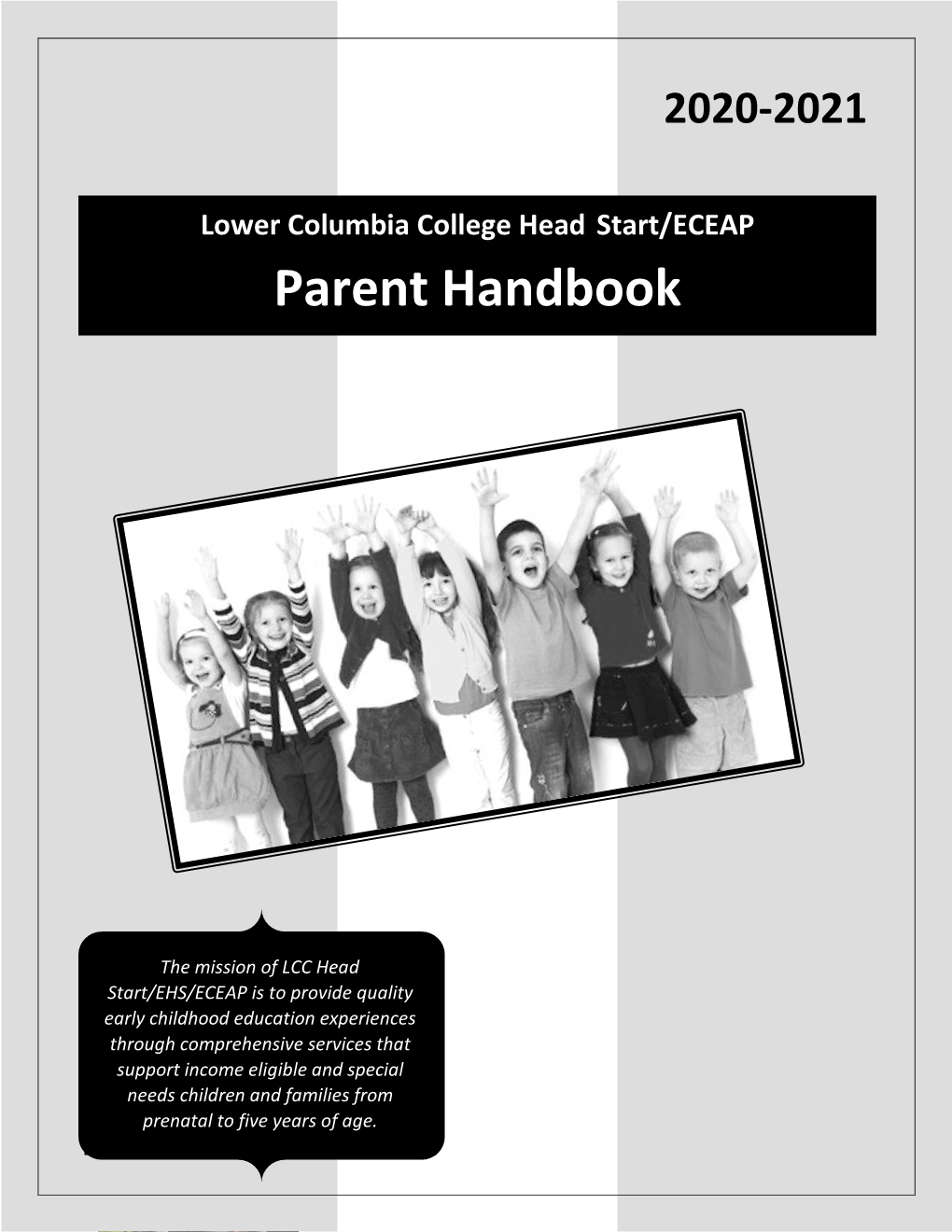 Lower Columbia College Head Start/ECEAP Parent Handbook