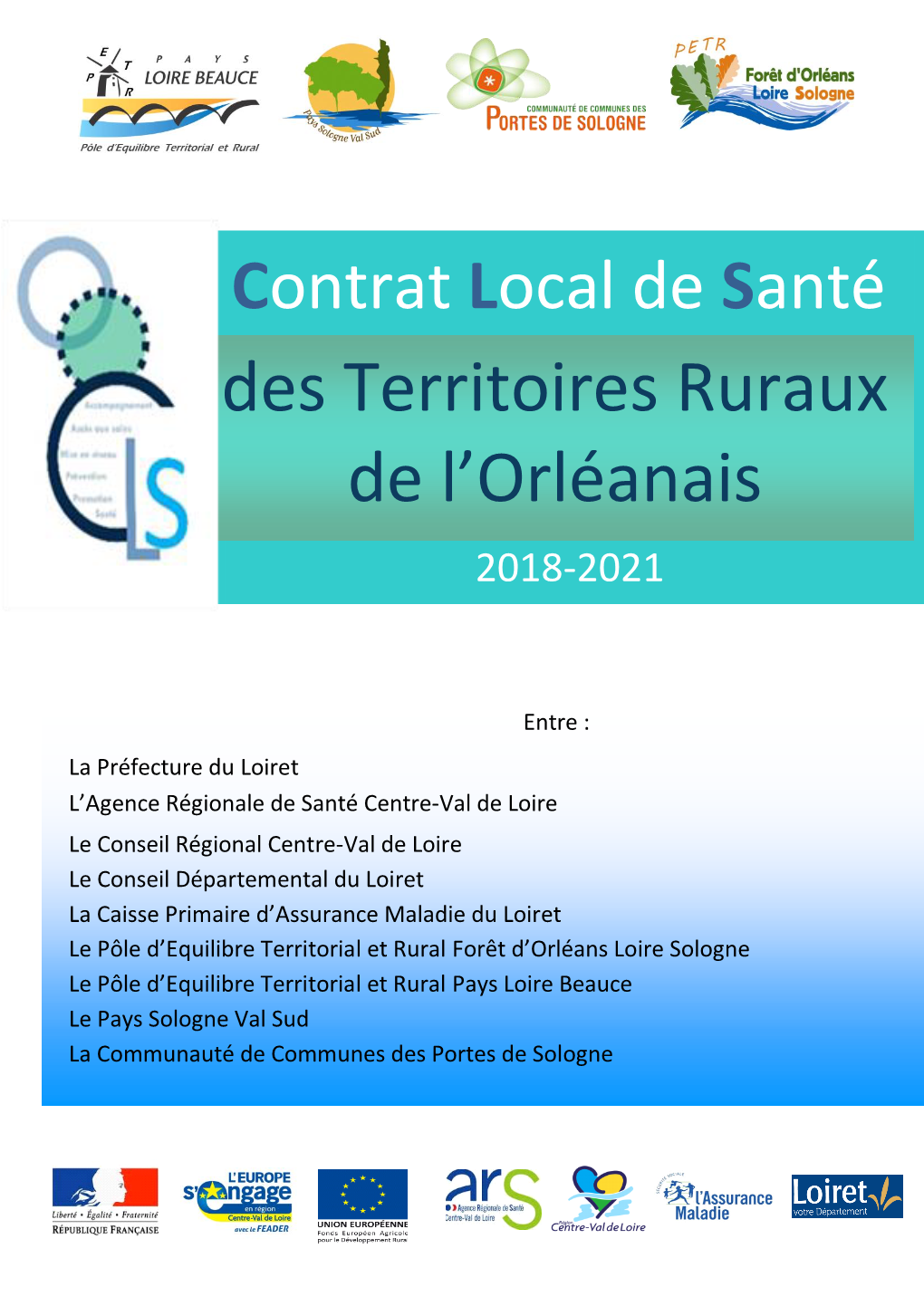 Contrat Local De Santé Des Territoires Ruraux De L'orléanais