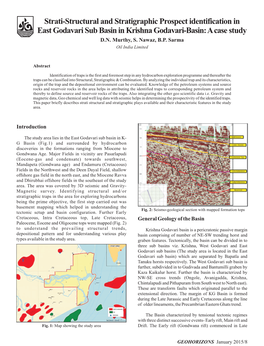 Strati-Structural and Stratigraphic Prospect Identification in East Godavari Sub Basin in Krishna Godavari-Basin: a Case Study D.N