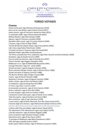 Yorgo Voyagis