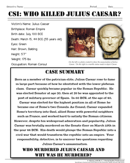 Station I: Diary of Augustus Caesar