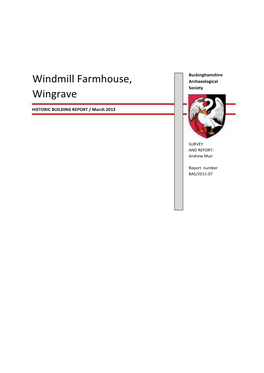 Windmill Farmhouse, Wingrave