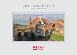 3 Failand Estate Sandy Lane • BS8 3SR 3 Failand Estate
