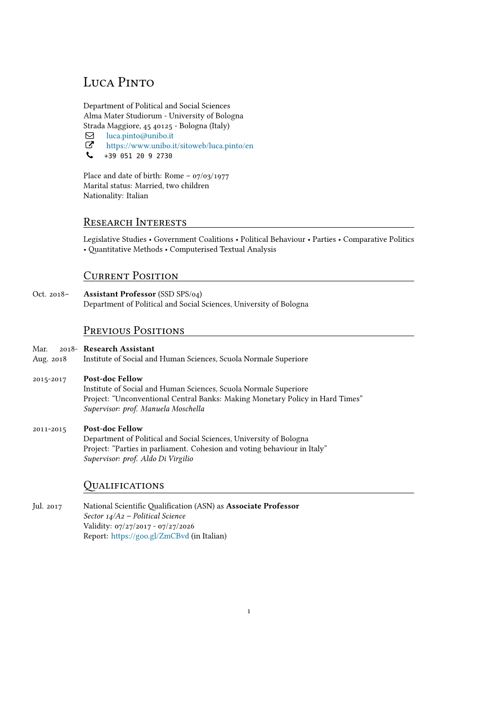 Download Curriculum Vitae