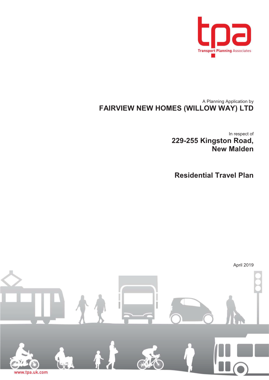 Fairview New Homes (Willow Way) Ltd 229-255 Kingston Road, New Malden