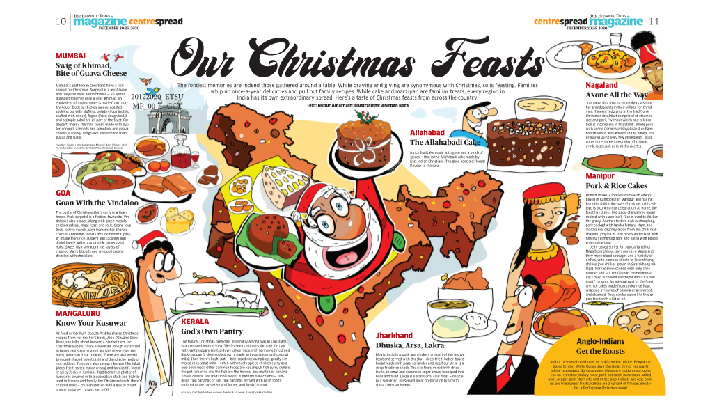 Centrespread Centrespread 11 DECEMBER 20-26, 2020 DECEMBER 20-26, 2020