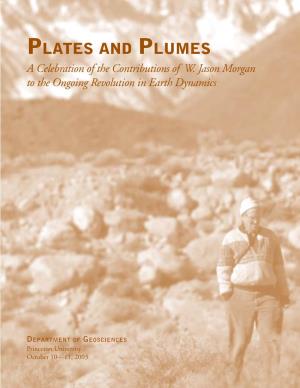 Plates and Plumes: W. Jason Morgan Retirement Brochure