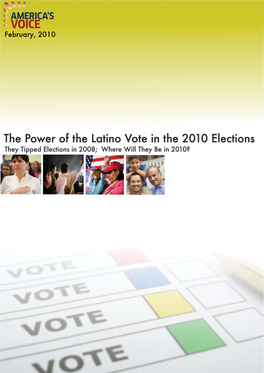 Latino Voters Have Steadily Increased Their Political Power, and Made a Decisive Impact in Races at All Levels, Including the Presidency