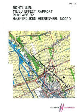 Richtlijnen Milieu Effect Rapport Rijksweg 32 Haskerdijken Heerenveen Noord