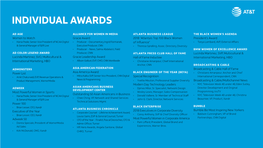 Individual Awards