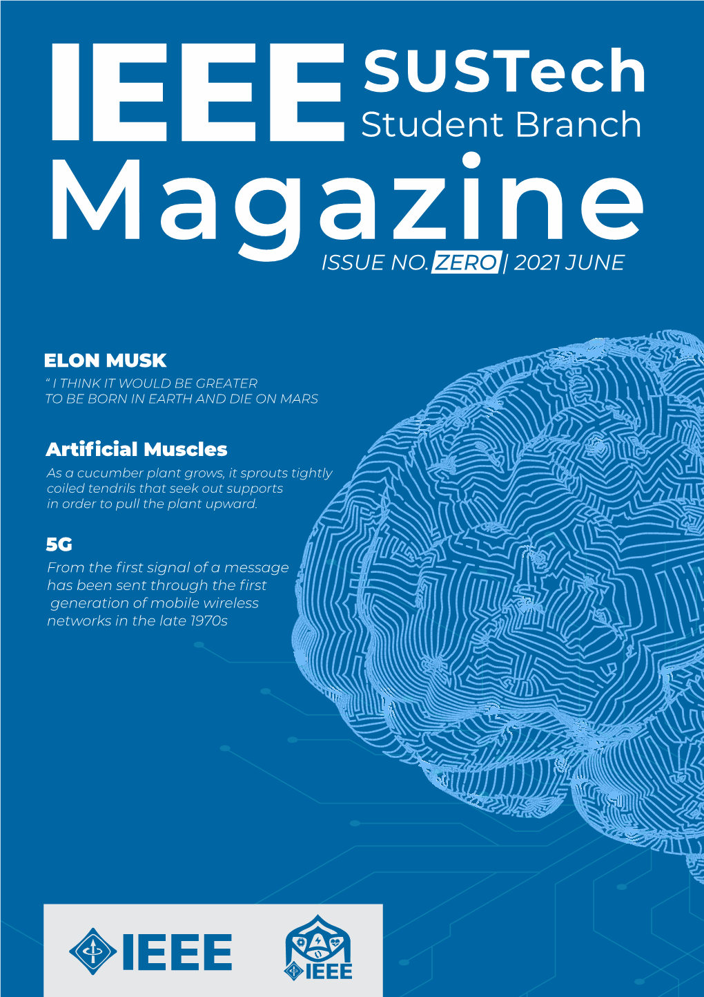 IEEE Sustech Magazine Issue No.0 EN-1