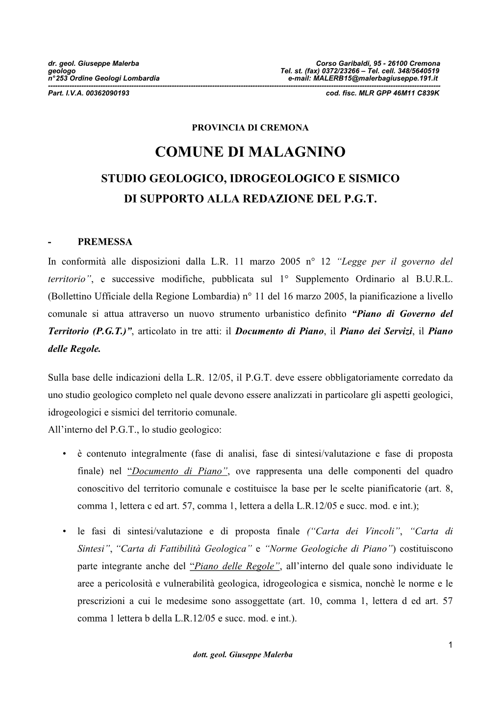 Comune Di Malagnino