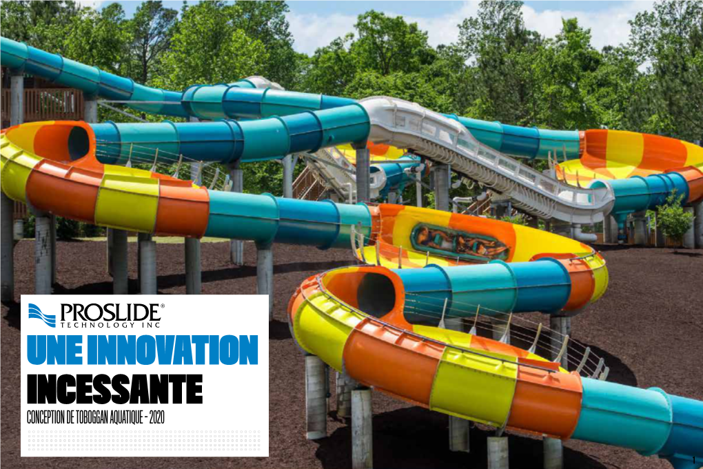 Une Innovation Incessante Conception De Toboggan Aquatique - 2020