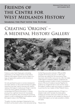 Friends of the Centre for West Midlands History