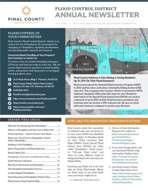 Flood Control District 2020 Annual Newsletter 3