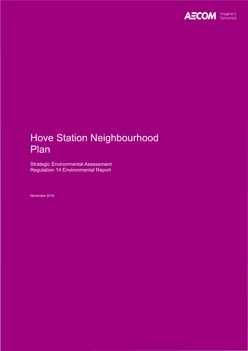 Graham Mcgrath Report Hove Station Neighbourhood Plan 2018-01-31