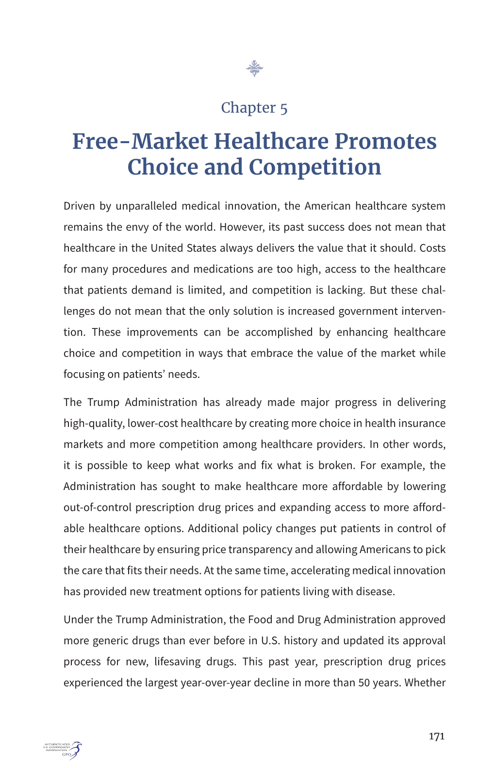 Free-Market Healthcare Promotes Choice and Competition