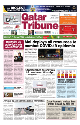 Moi Deploys All Resources to Combat COVID-19 Epidemic
