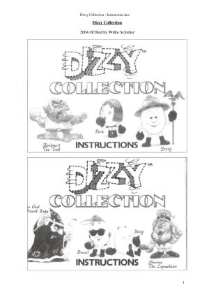 Dizzy Collection - Instructions.Doc Dizzy Collection