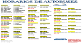 Consulte Sus Horarios En