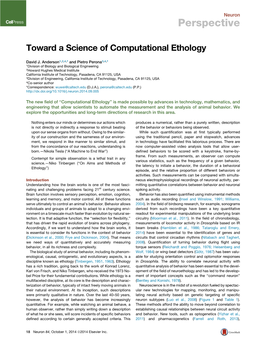 Toward a Science of Computational Ethology