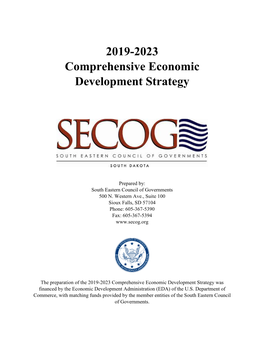 2019-2023 Comprehensive Economic Development Strategy