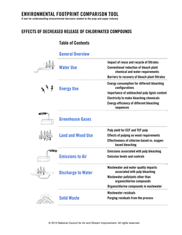 Effects of Decreased Release of Chlorinated Compounds