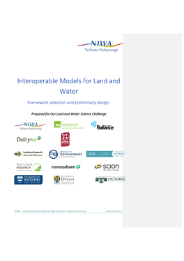 Interoperable Models Report Final