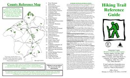 Hiking Trail Reference Guide.Pub
