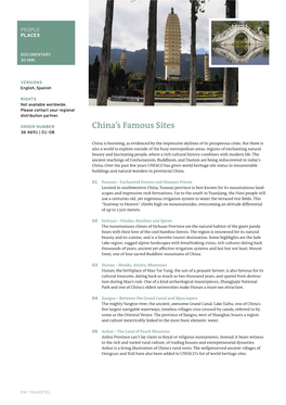 China's Famous Sites