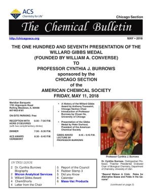2018 May Chemical Bulletin