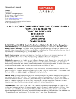 Black & Brown Comedy Get Down Comes