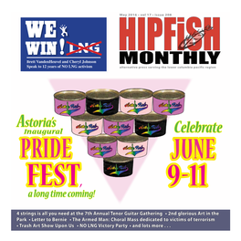 Celebrate PRIDE JUNE FEST, 9-11 a Long Time Coming!