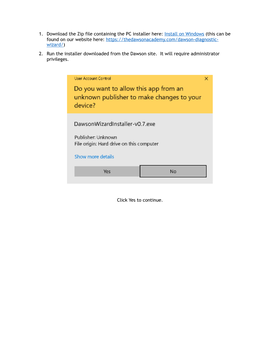 Dawson Install for Windows Users-V01