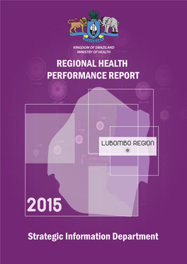 Lubombo Health Performance Report 2015