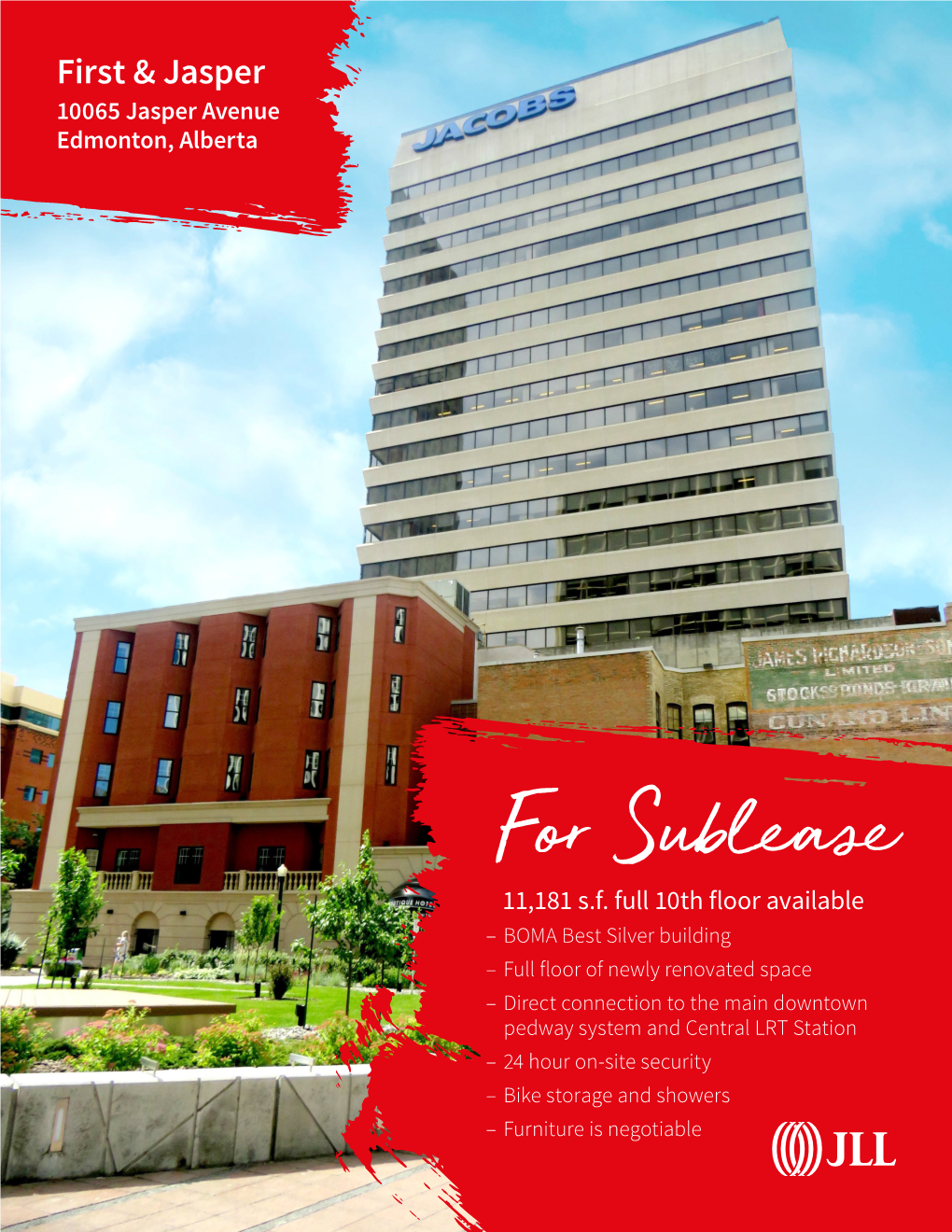 For Sublease 11,181 S.F