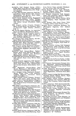 4098 Supplement to the Edinburgh Gazette, December 17, 1919