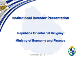 Institutional Investor Presentation