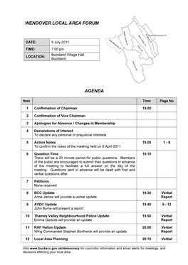 Agenda Reports Pack (Public) 05/07/2011, 19.00